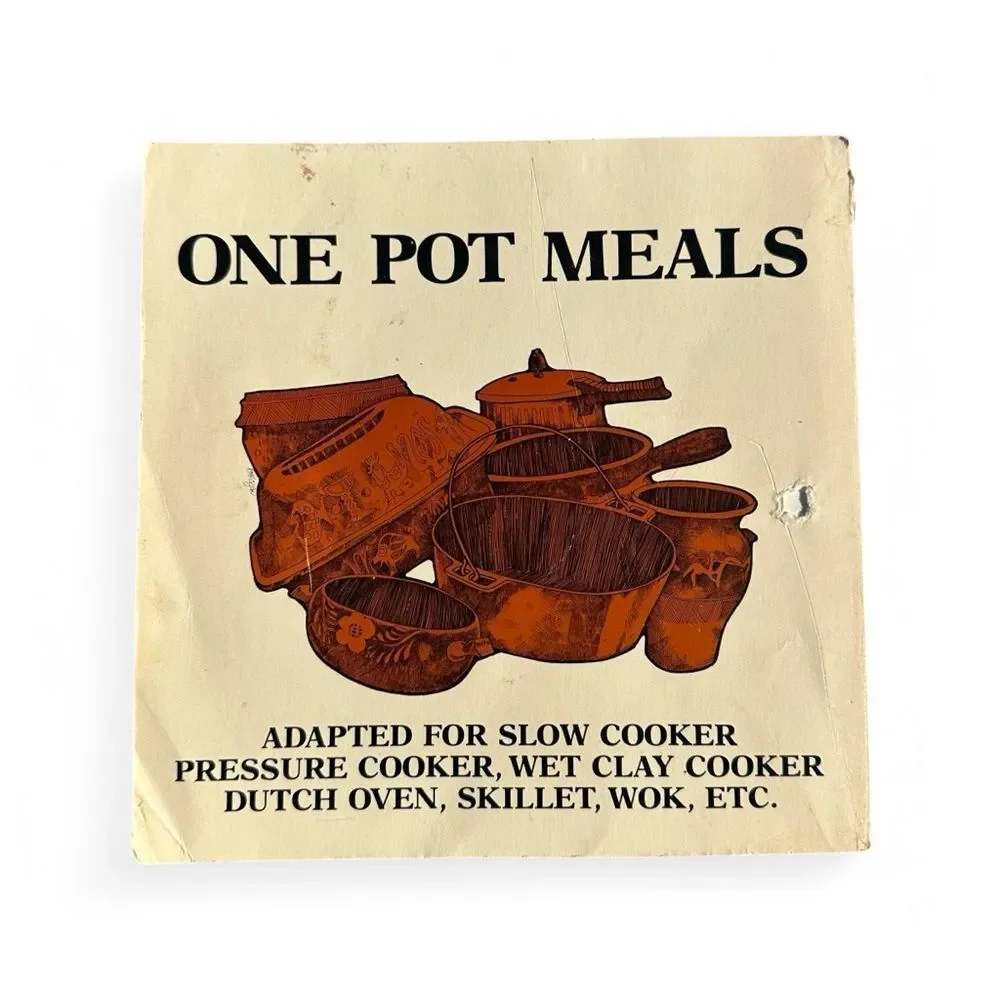 Margaret Gin One Pot Meals Vintage Cookbook 1976 OS Classic Cooking